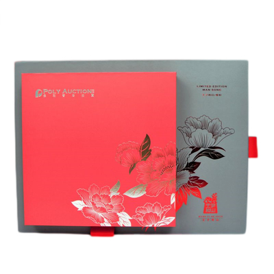 Stack design Rigid Paper Gift Box With Drawyer FSC ISO9001 certificate