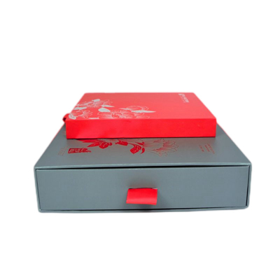 Stack design Rigid Paper Gift Box With Drawyer FSC ISO9001 certificate