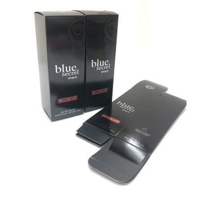Gold/Silver/Black Gift Boxes for Perfume Bottle Empty Consumer Packaging Box Manufacturer