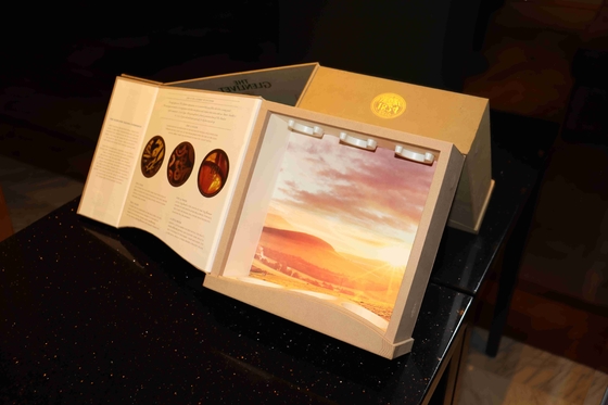 Rigid Box Wine φιλικό προς το περιβάλλον με μεταξοτυπία