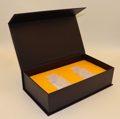 Δίπλωμα του άκαμπτου μαγνητικού κιβωτίου δώρων και συσκευασία για την καραμέλα, το υλικό greyboard και το ντυμένο έγγραφο